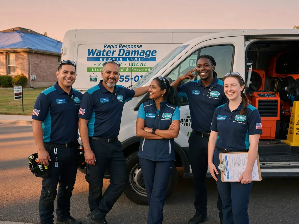 Water Damage Restoration company in Ottine, TX